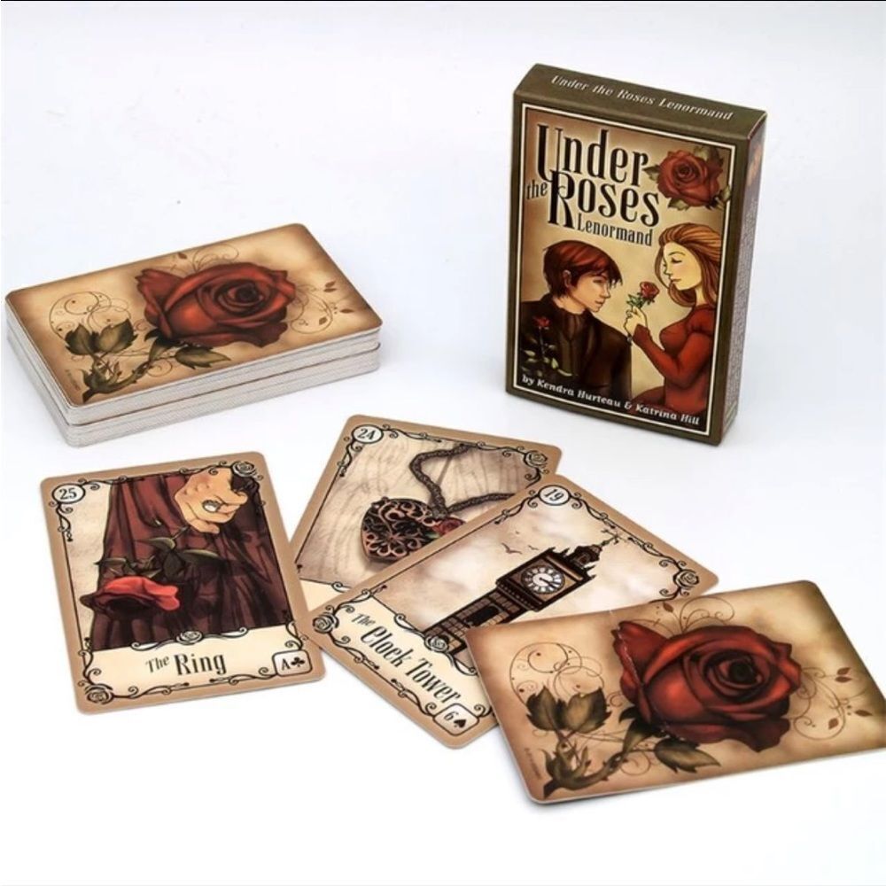 Under The Roses Lenormand Oracle Deck Cards
